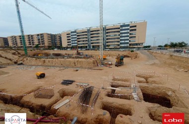 Obras Edificio Esparta Noviembre 2022