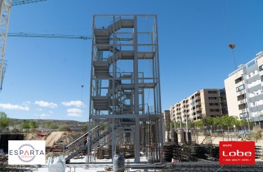 Avance de obras Edificio Esparta