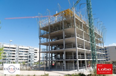 Avance de obras Edificio Esparta